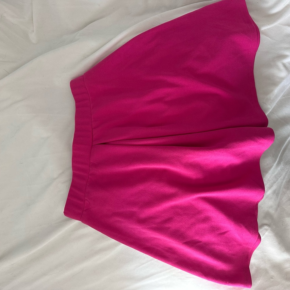 miami Hot Pink Flared Women's Skort